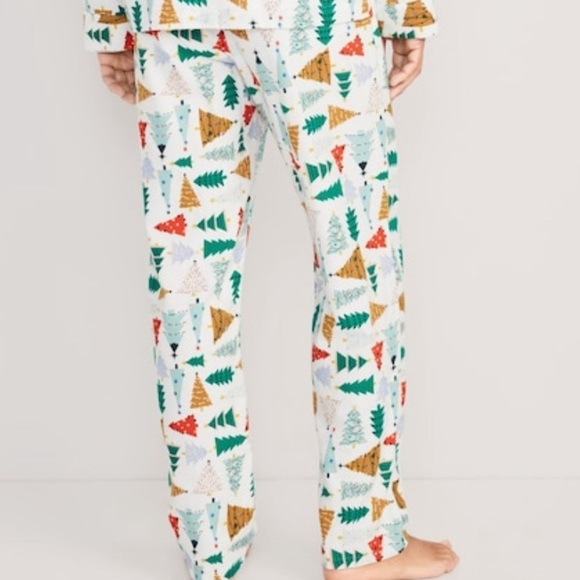 2XL Mens Christmas Tree pajama pants flare - Picture 2 of 2